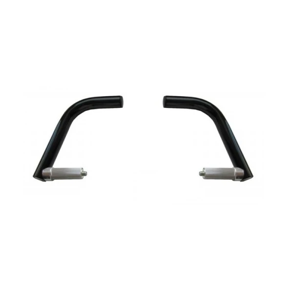Рожки алюминиевые, черный (KIE030)