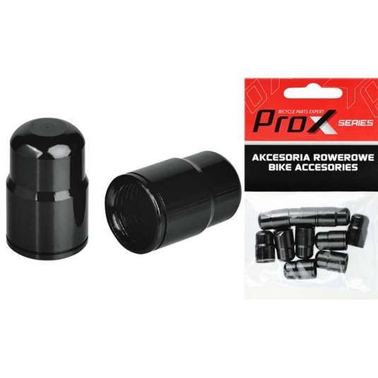 Колпачки на ниппель ProX AV-01 AV Schrader 10шт, черный (C-PZ-0454)