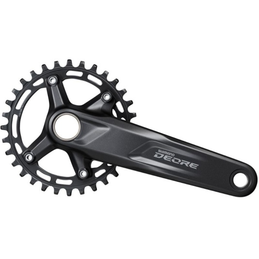Шатун без каретки AL L175мм 30T с интегр.осью черный SHIMANO Deore FC-M5100-1