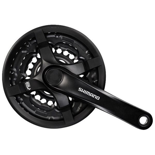 Шатун AL L170 мм 28-38-48Т під квадрат, чорний SHIMANO FC-TY501-2