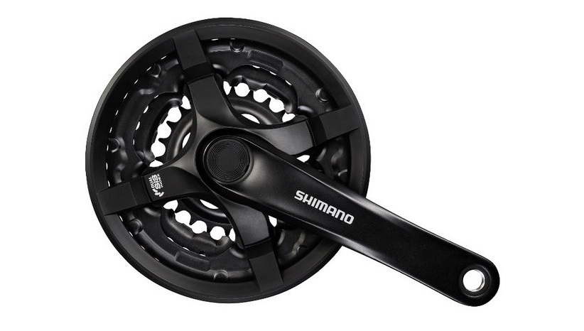 Шатун AL L170мм 28-38-48Т под квадрат черный SHIMANO FC-TY501-2 1 Шатун AL L170мм 28-38-48Т под квадрат черный SHIMANO FC-TY501-2