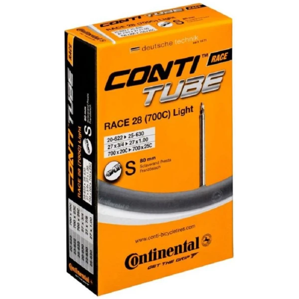 Камера Continental Race 28" Light, 18-622 -> 25-630, PR60mm