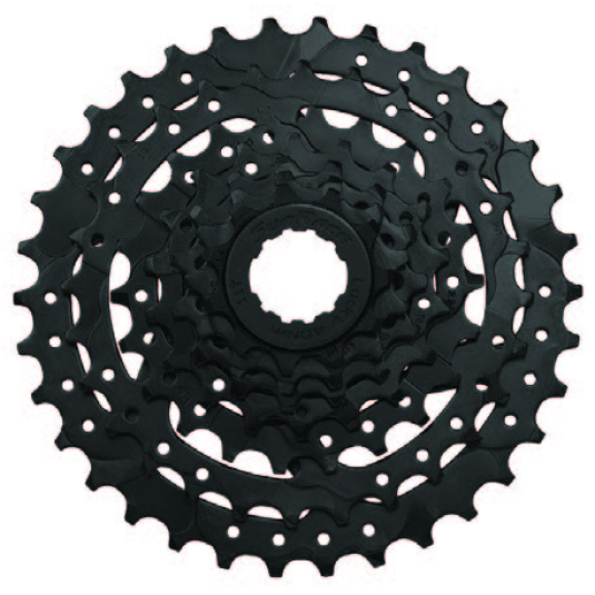 Кассета SunRace CSM40 7AV B, 7 ск, 11-34T, Black