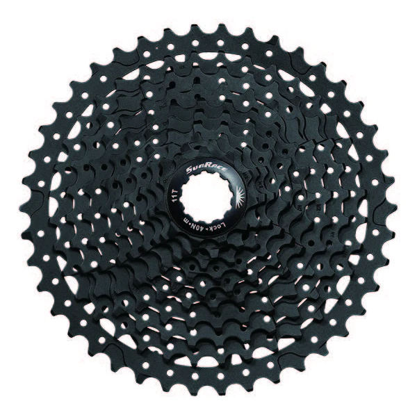 Кассета SunRace CSMS2 TAZ ED, 10 ск, 11-46Т, Black