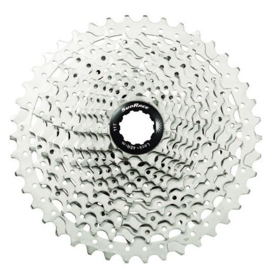 Кассета SunRace CSMS7 EAZ , 11 ск, 11-46Т, Silver