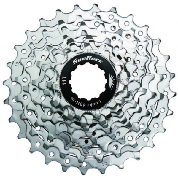 Кассета SunRace CSR91 9AQ, 9 ск, 11-25T, Nickel
