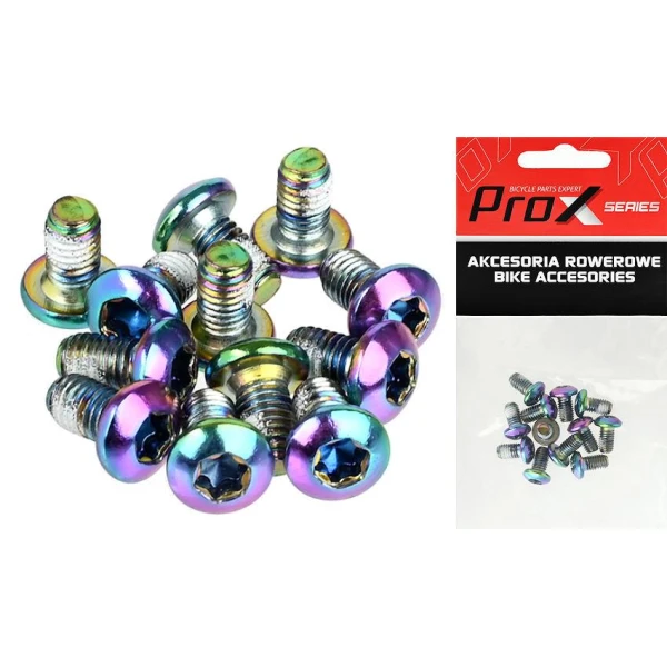 Комплект винтов Prox M5x10мм 12шт для ротора, радужный (C-UH-T-0087)