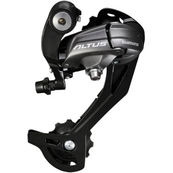 Переключатель задн. 9 скор. под болт черный SHIMANO Altus RD-M370 SGS
