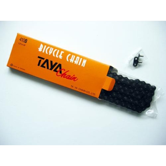 Цепь Taya EL410 1/2" x 1/8" 104 лан, E-BIKE черный (LAN067)