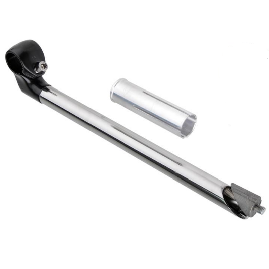 Вынос 1-1/8", 25,4мм 45/300мм с адаптером черный (C-M-0108)