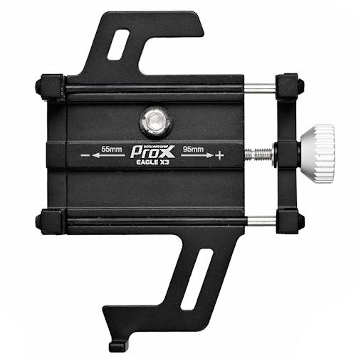 Велодержатель ProX Eagle X3 для телефона 4.7–7.4" ALU, черный (A-O-B-P-0486) 3 Велодержатель ProX Eagle X3 для телефона 4.7–7.4" ALU, черный (A-O-B-P-0486)