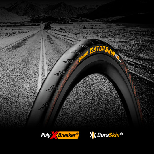 Покрышка Continental Gatorskin 28" | 700 x 25C черная складная skin