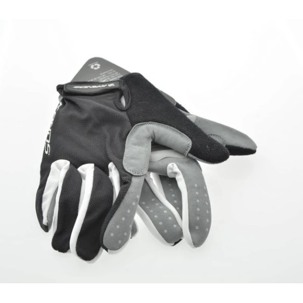 Велоруковицы Kands AL-9611, черный с белым (AL-9611)