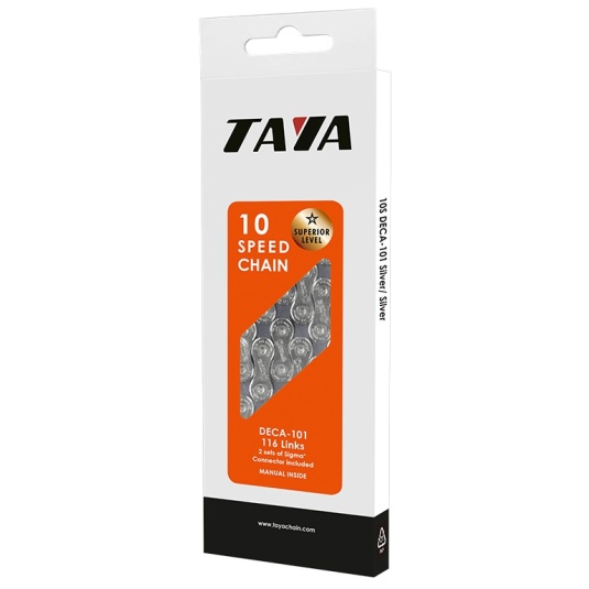 Цепь Taya DECA-101 10шв 1/2"X5/64",116L, серебристый (LAN-127)