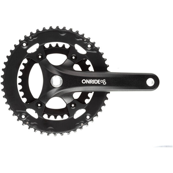 Шатуны ONRIDE Duet 910, под квадрат, 170 мм, 34-50Т, BCD 110/80 мм, на 9/8 ск., черный