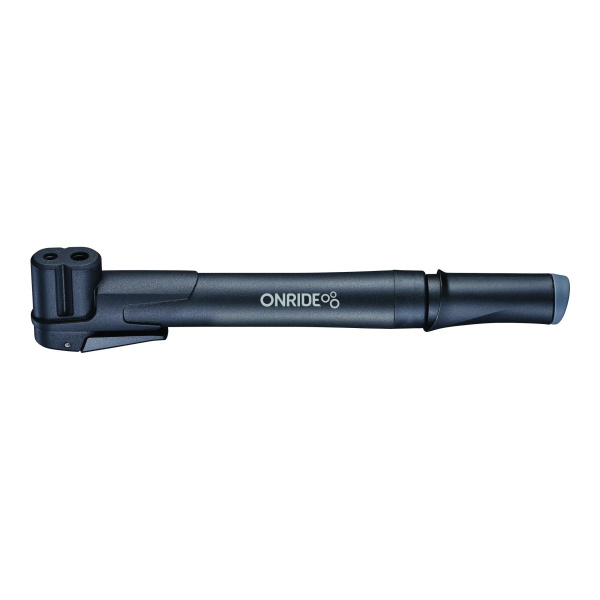 Насос компактный ONRIDE Vise пластиковый, 25см, макс. давление 80 PSI, головка с двумя отверстиями под FV/AV