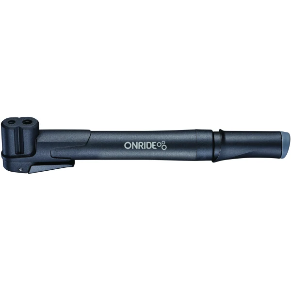 Насос компактный ONRIDE Vise пластиковый, 25см, макс. давление 80 PSI, головка с двумя отверстиями под FV/AV