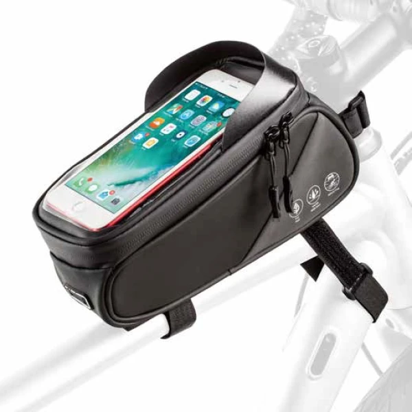 Сумка на раму под смартфон ONRIDE Visor 30, объем 0,8 л, водоотталкивающая ткань, светоотражающая