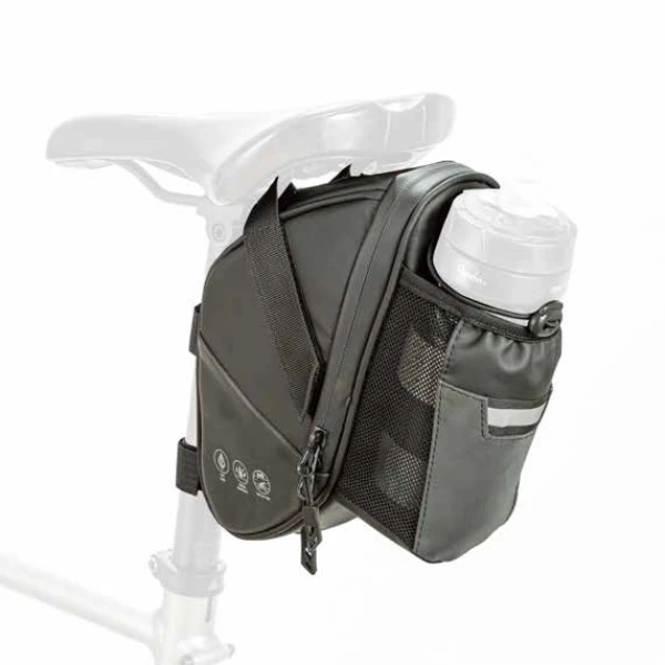 Сумка под седло ONRIDE Rail 40, объем 1,5 л, водоотталкивающая ткань, светоотражающая вставка.