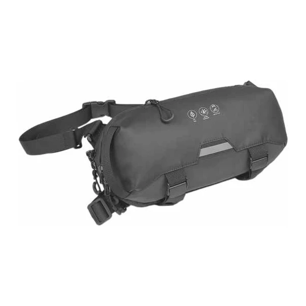 Сумка через плечо с фиксацией на поясе ONRIDE Clutch, объем 3 л, водоотталкивающая ткань, световод.