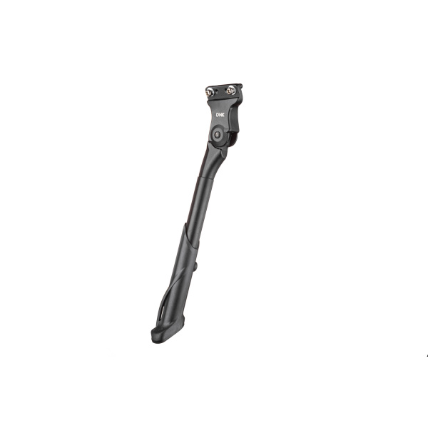 Подножка DNK E-bike Holes 24"-29" на перо под два болта 40мм, навант. до 35 кг, черная (polybag)