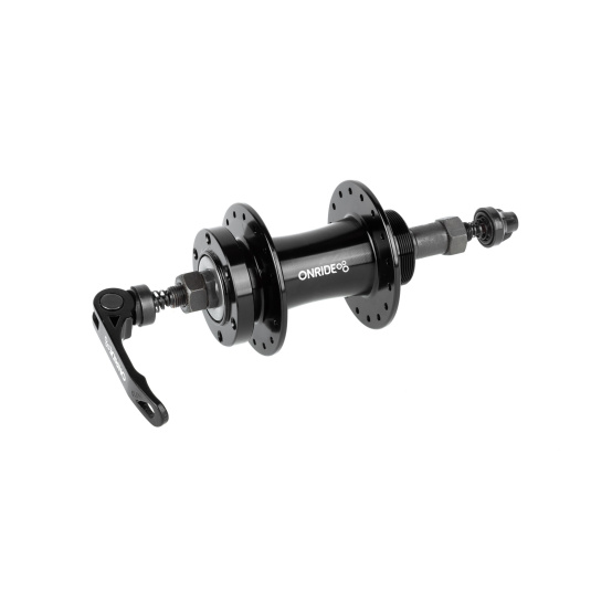 Втулка задняя ONRIDE Hub 10R, под трещотку, 32 отверстия, disc, шарики, 135 QR, черная