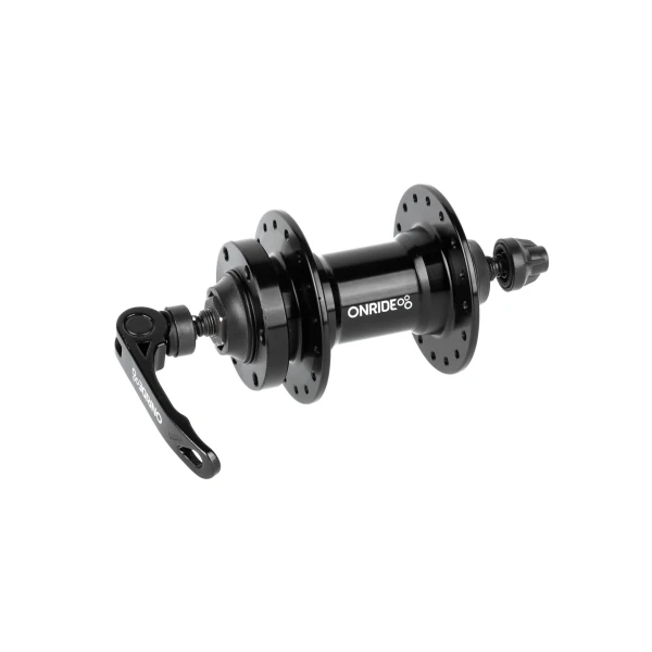 Втулка передняя ONRIDE Hub 20F, 32 отверстия, disc, шарики, 100 QR, черная