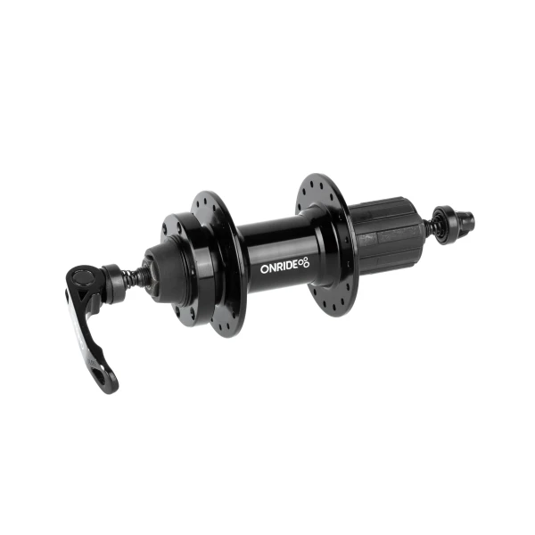 Втулка задняя ONRIDE Hub 20R, под кассету, HG, 32 отверстия, disc, шарики, 135 QR, черная