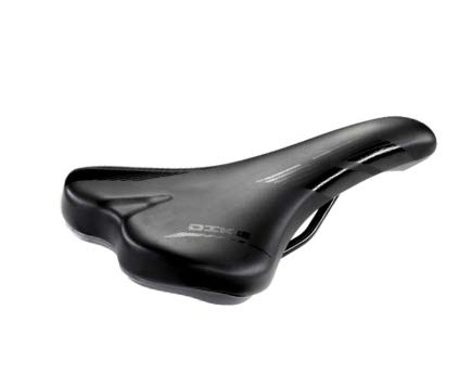 Седло Monte Grappa DIKE 3022 LU, чёрный, 280x150 мм 1 Седло Monte Grappa DIKE 3022 LU, чёрный, 280x150 мм