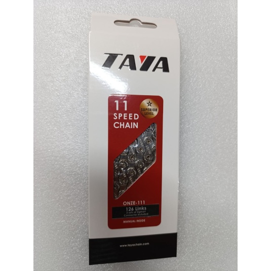 Цепь Taya ONZE-111 11 шв 1/2"X5/64", 126L, серебристый (LAN-128)
