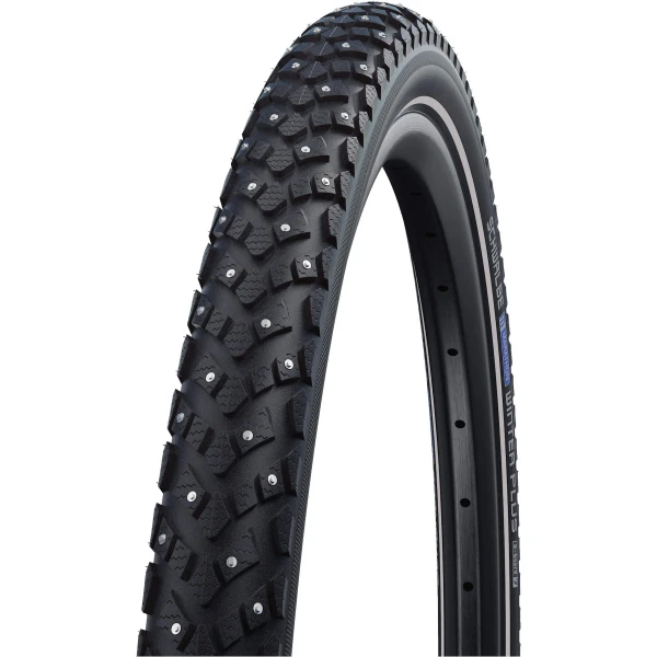 Покрышка 20x2.15 (55-406) Schwalbe MARATHON WINTER PLUS Perf, SmartGuard, TwinSkin 55-406 B/B+RT HS396 144 Steel Studs WiC 67EPI
