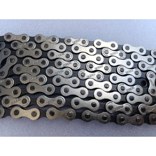 Цепь Taya TB-15 6/7-шв 1/2"X3/32", 116L, серебристый/черный (LAN-119)
