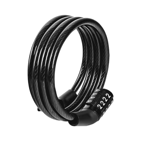 Замок кодовый WMX 8/1500мм черный (WMX-5506)