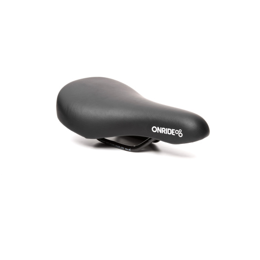 Седло ONRIDE Kiddie, детское, стальные рамки, 215x140 мм, черный