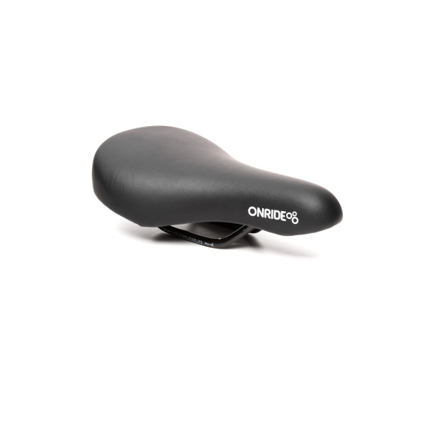 Седло ONRIDE Kiddie, детское, стальные рамки, 215x140 мм, черный