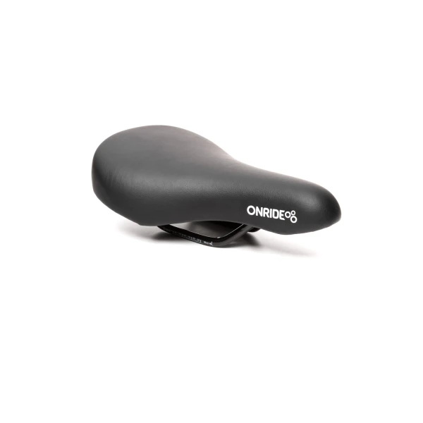 Седло ONRIDE Kiddie, детское, стальные рамки, 215x140 мм, черный