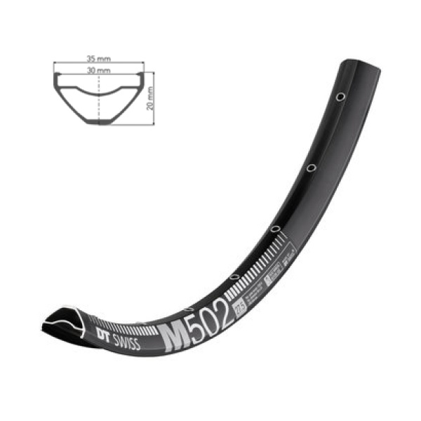 Обод DT SWISS M 502 29x30 DISK BRAKE 28отв.