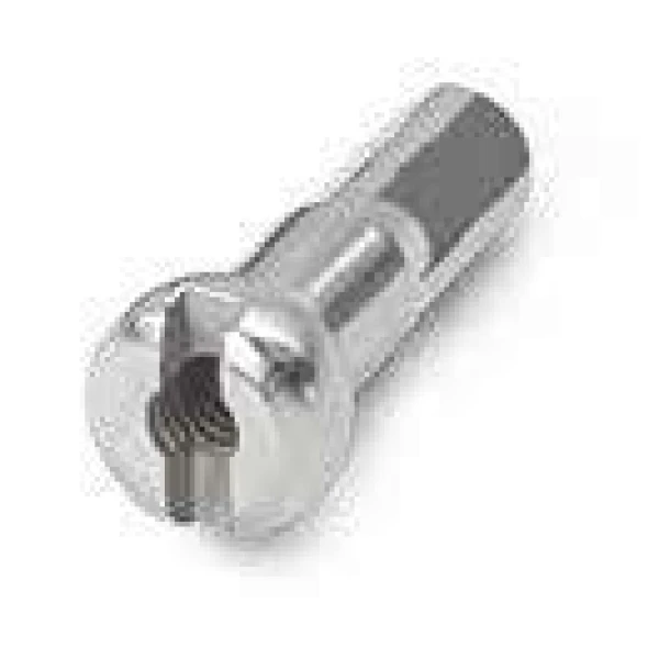 Ниппель Remerx 13G, 14х2,3 мм, латунь, серебристый (100 шт.)