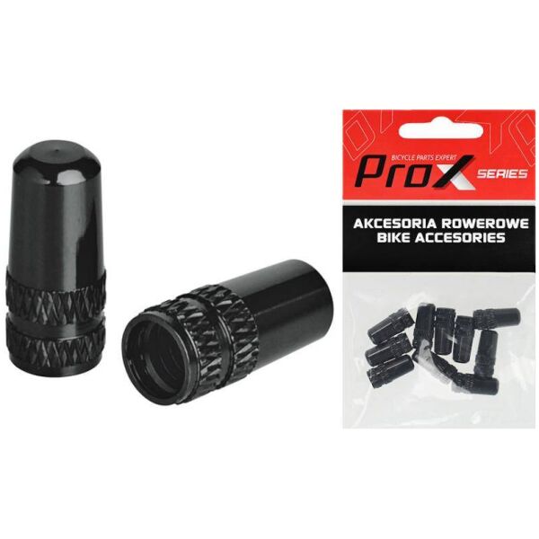 Колпачки на ниппель ProX FV-02 Presta 10шт, черный (C-PZ-0463)