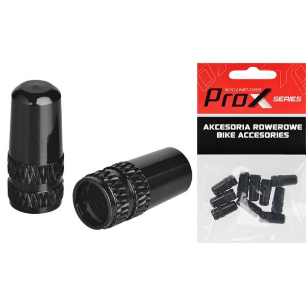Колпачки на ниппель ProX FV-02 Presta 10шт, черный (C-PZ-0463)