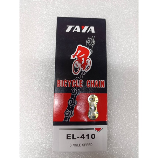 Цепь Taya EL-410 1 шв 1/2"X1/8", 112L, золотистая (LAN-115)