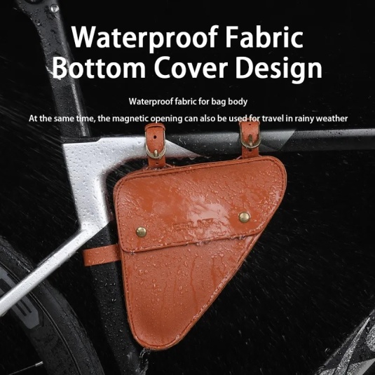 Сумка под раму угловая EsLNF Pouch Bag коричневый (FGB-4)