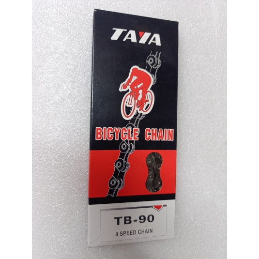 Цепь Taya TB-90 9-шв 1/2"X5/64", 116L, черный (LAN-124)