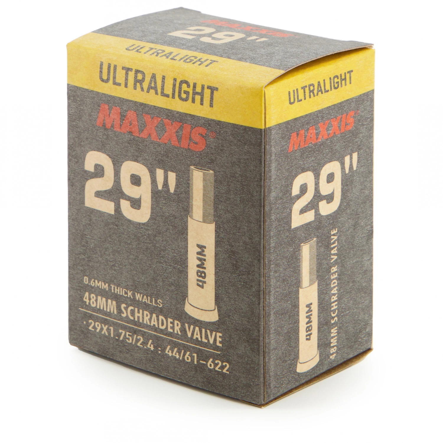 Камера MAXXIS ULTRALIGHT 29X1.75/2.4 Schrader 48мм 1 Камера MAXXIS ULTRALIGHT 29X1.75/2.4 Schrader 48мм