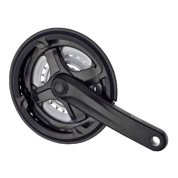 Шатуни Prowheel ТА-CM68 (42-34-24), L-170 мм, чорний/срібний (ТА-СM68-black)