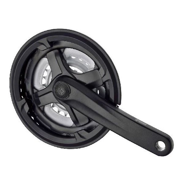 Шатуни Prowheel ТА-CM68 (42-34-24), L-170 мм, чорний/срібний (ТА-СM68-black)