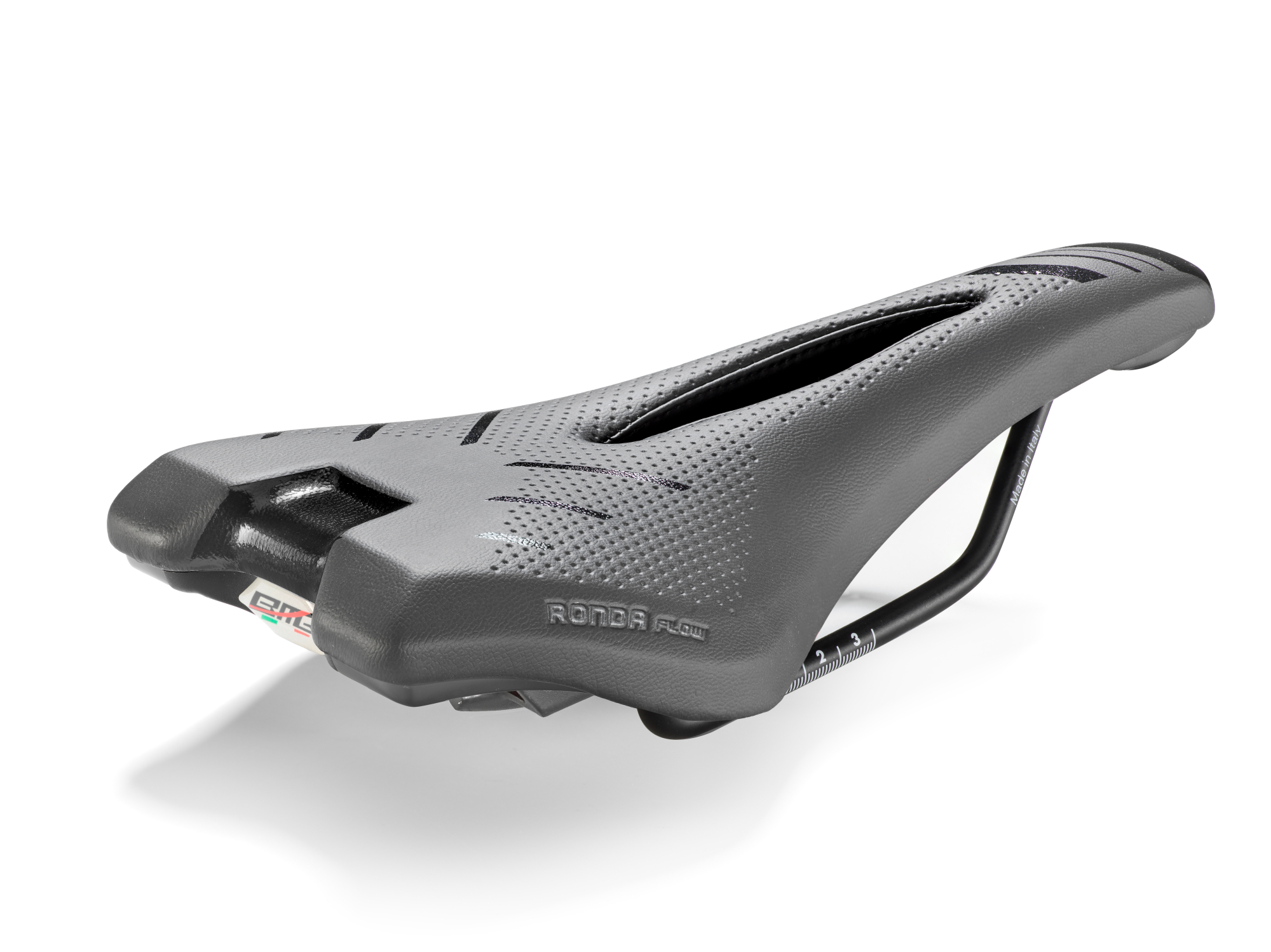 Седло Monte Grappa BMG RONDA FLOW S013, черный, 270х140 мм 1 Седло Monte Grappa BMG RONDA FLOW S013, черный, 270х140 мм