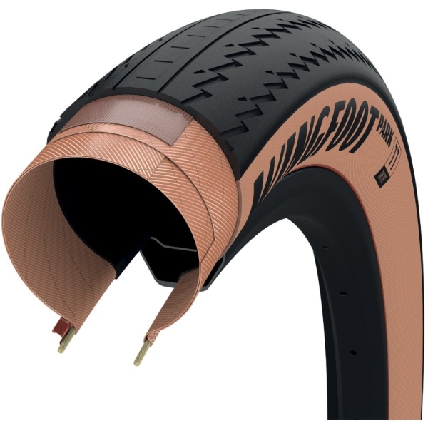 Покрышка 26x2.20 (55-559) GoodYear Wingfoot Park, Folding, Transparent, 60tpi