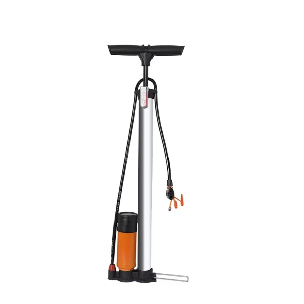 Насос напольный BEE Р32ВС-03 сталь AV/FV с манометром, серый (3813B)