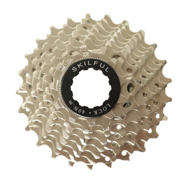 Кассета 8 SkilFul CS-R230 11-25T серебристый никилированная